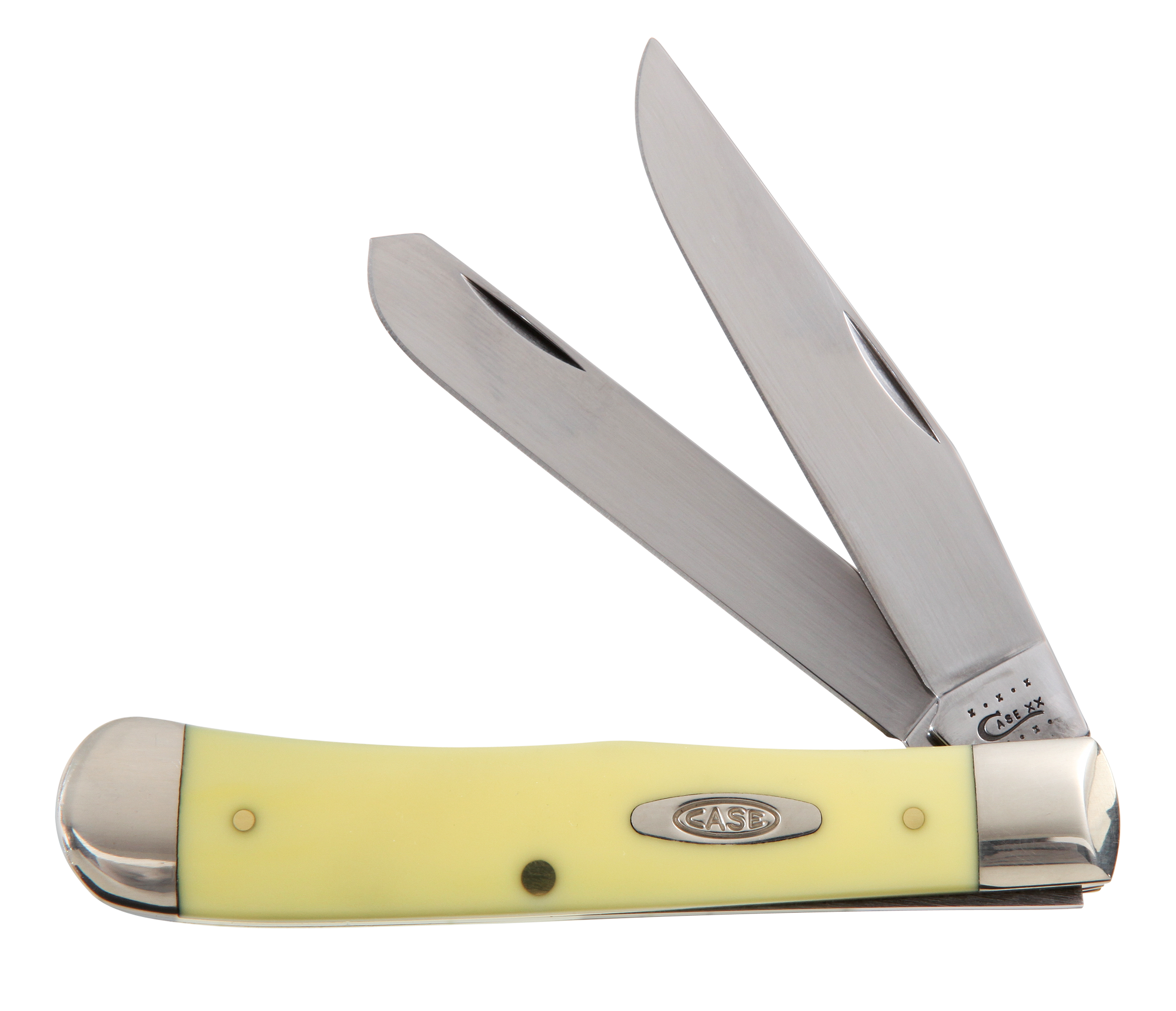 Case Yellow Handle Trapper Pocket Knife Cabela's